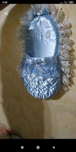 Porta pigiama ricamato Carlo