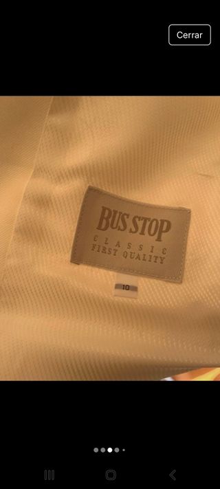 Traje comunión niño Bus Stop talla 10