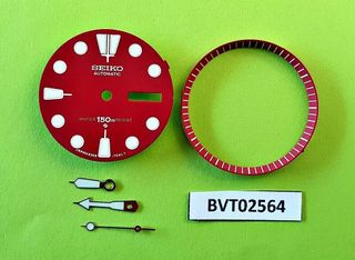 SEIKO ROJO MANOS MINUTOS PISTA CONJUNTO
