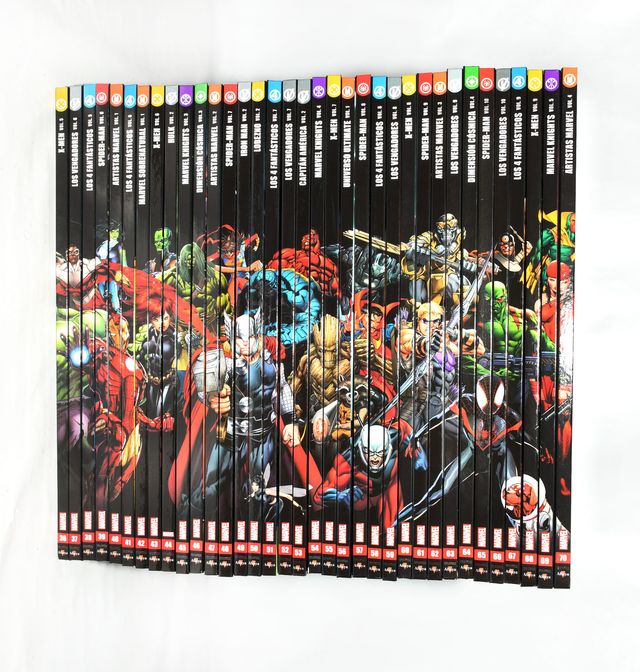 ENCICLOPEDIA UNIVERSO MARVEL ALTAYA COMPLETA (110