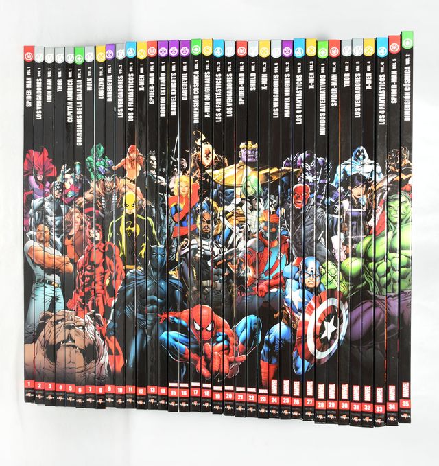 ENCICLOPEDIA UNIVERSO MARVEL ALTAYA COMPLETA (110