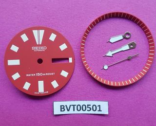 ROJO SEIKO MANOS MINUTOS PISTA CONJUNTO