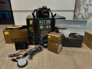 Nikon D5200 + objetivo 18-55mm