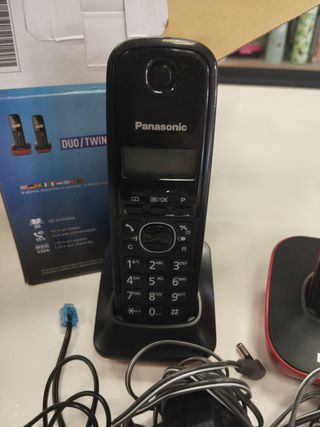 Teléfono inalámbrico Panasonic KX-TG1611SP (2 unid