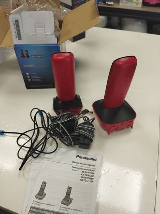 Teléfono inalámbrico Panasonic KX-TG1611SP (2 unid