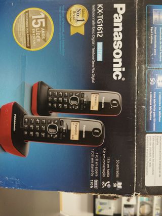 Teléfono inalámbrico Panasonic KX-TG1611SP (2 unid