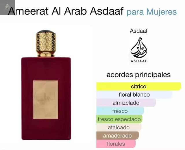 Perfume Ameerat Al Arab Princesa de Arabia