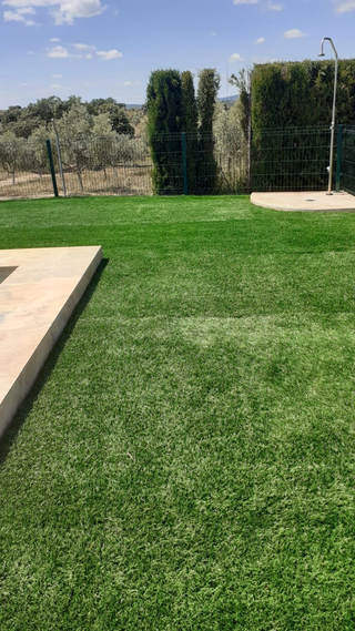 Césped artificial reciclado