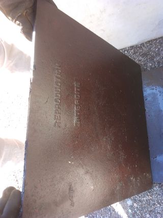 Plancha galgo relieve única sólo recogida Zaragoza