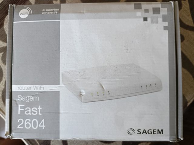 Router WiFi Sagem Fast 2604