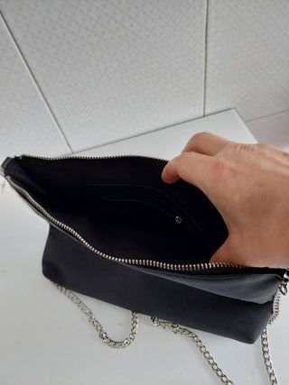 Bolso cartera negro