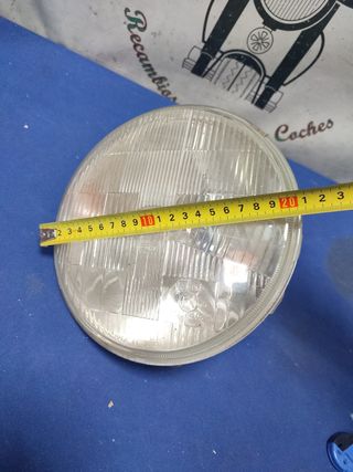 Faro delantero moto clásico