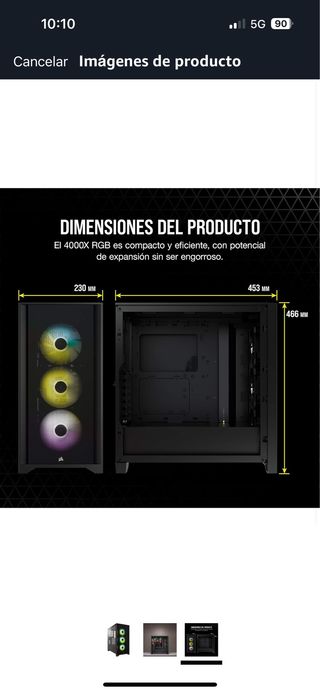Corsair iCUE 4000X RGB
