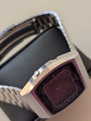 Orologio vintage Casio A203 Blue Thunder 