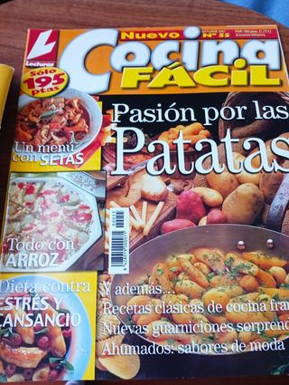 Revistas cocina fácil.