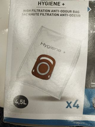 4 Bolsas aspiradora Rowenta Tefal