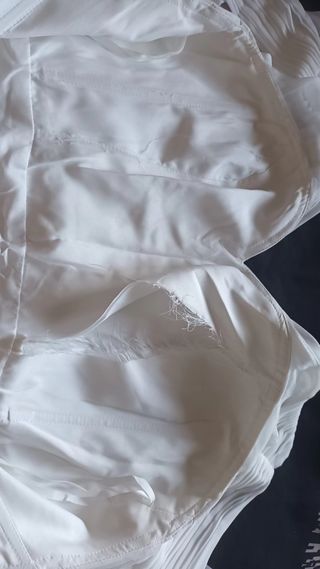 Vestido novia blanco boho