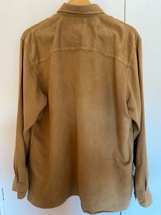 Camisa Burberry textura ante.Talla L 
Corte Ingles
