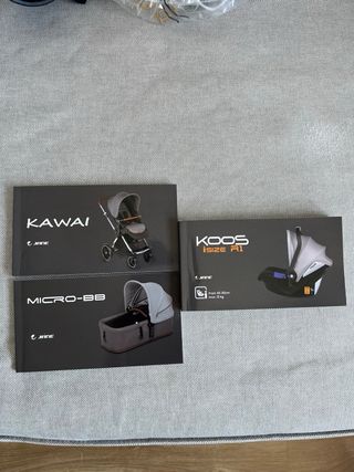 Jané Trio Kawai Gris - Con base Isofix