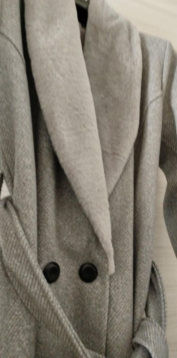 Cappotto lungo grigio