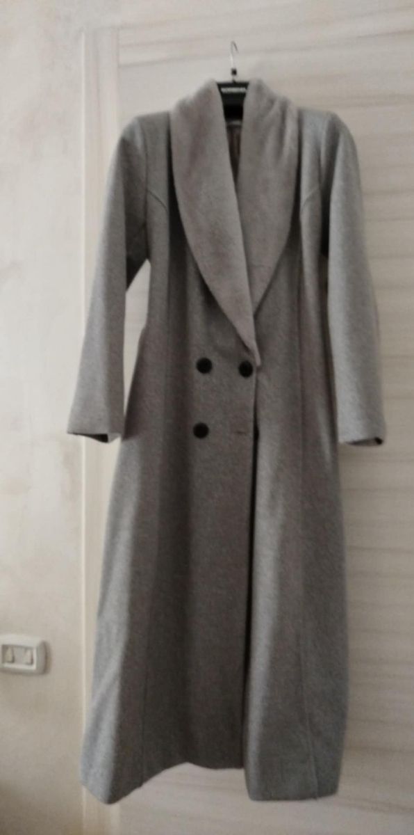 Cappotto lungo grigio