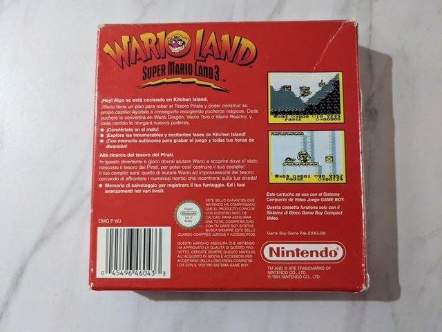 Wario Land (Terra de Super Mario 3) - Game Boy
