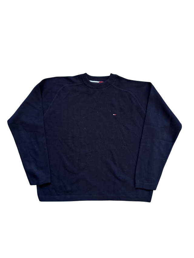 Jersey azul vintage Tommy Hilfiger premium 90s 00s