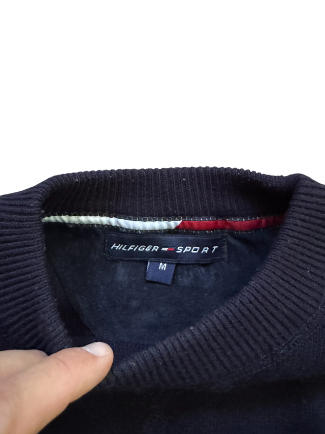 Jersey azul vintage Tommy Hilfiger premium 90s 00s