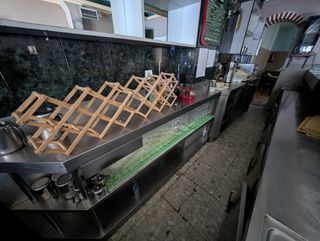 Mobiliario bar:Lavavajillas,barra,cocina,camaras