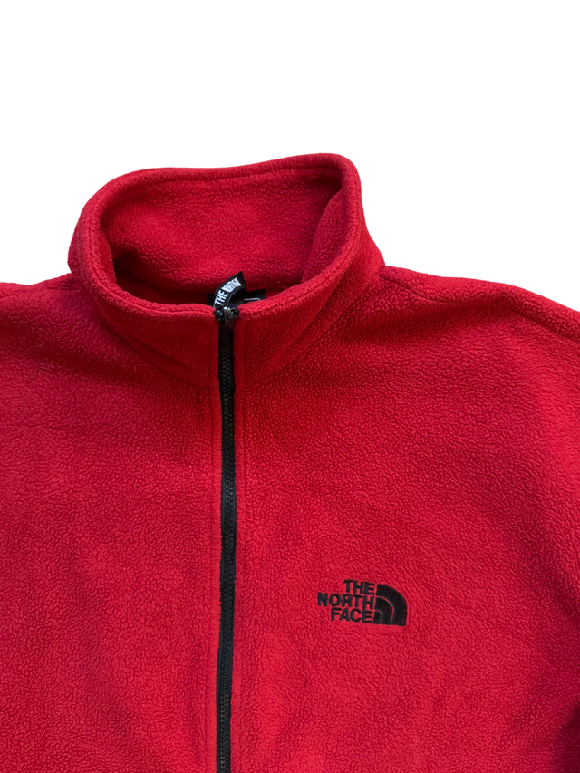 Polar rojo The North Face vintage premium 90s 00s