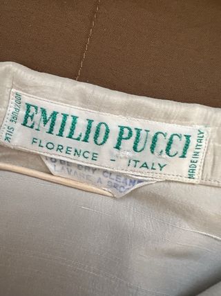 Camicia Emilio Pucci tg.L. Seta.