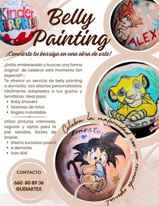 Belly Painting para Embarazadas