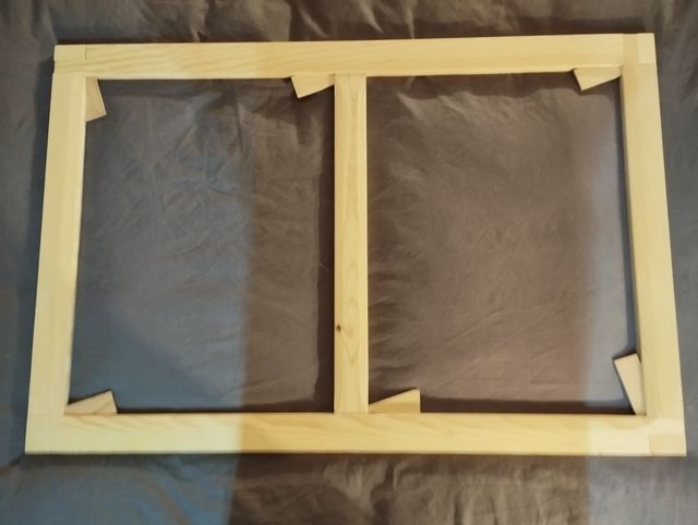 Bastidor lienzo madera