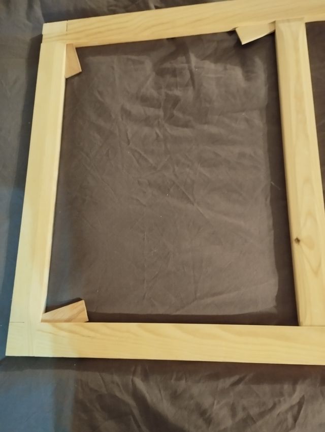 Bastidor lienzo madera