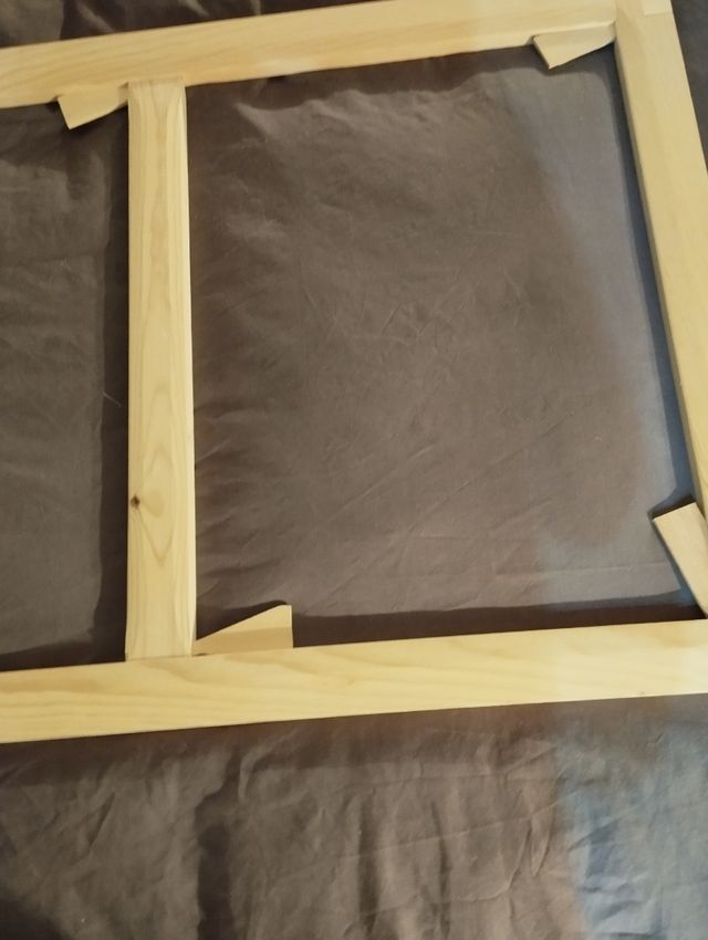 Bastidor lienzo madera