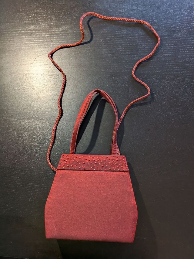 Mala de Mão Vermelha Pequena