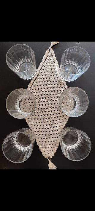 6 Bicchieri Vetro Trasparenti