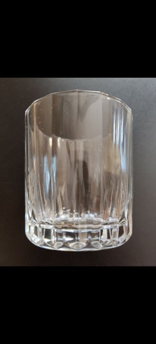 6 Bicchieri Vetro Trasparenti