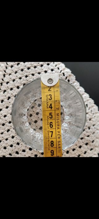 6 Bicchieri Vetro Trasparenti