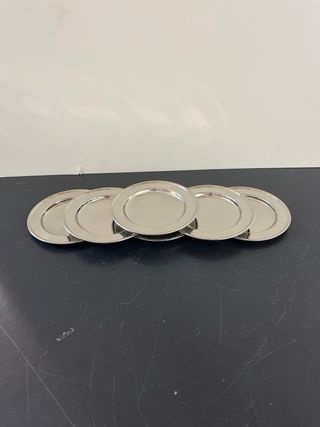 Sottobicchieri acciaio Morinox - 6pz