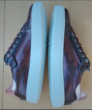 Zapatillas Pablosky niña burdeos, rosa.