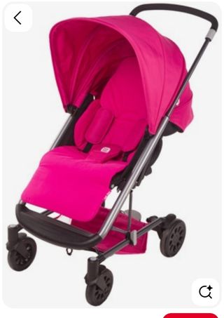 Cochecito bebé Tuc Tuc rojo y negro