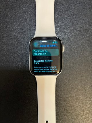 Apple Watch 4 (44mm) Aluminio Plata