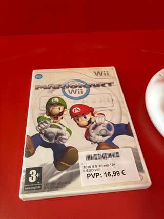 Mario Kart Wii + Volante