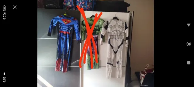 Disfraces niño: Stormtrooper y Superman