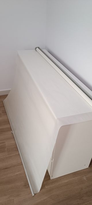 Estor IKEA SKOGSKLÖVER blanco 140x195cm y 120x195