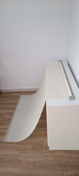 Estor IKEA SKOGSKLÖVER blanco 140x195cm y 120x195