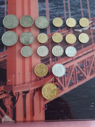 Monedas antiguas España: Pesetas