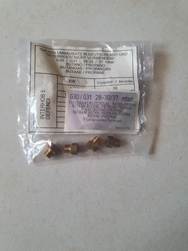 Cocina gas Siemens 4 fuegos