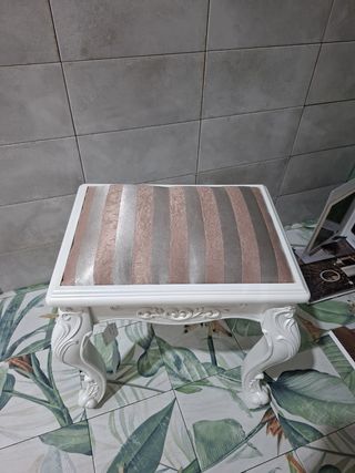 Bancada blanca - Tela beige